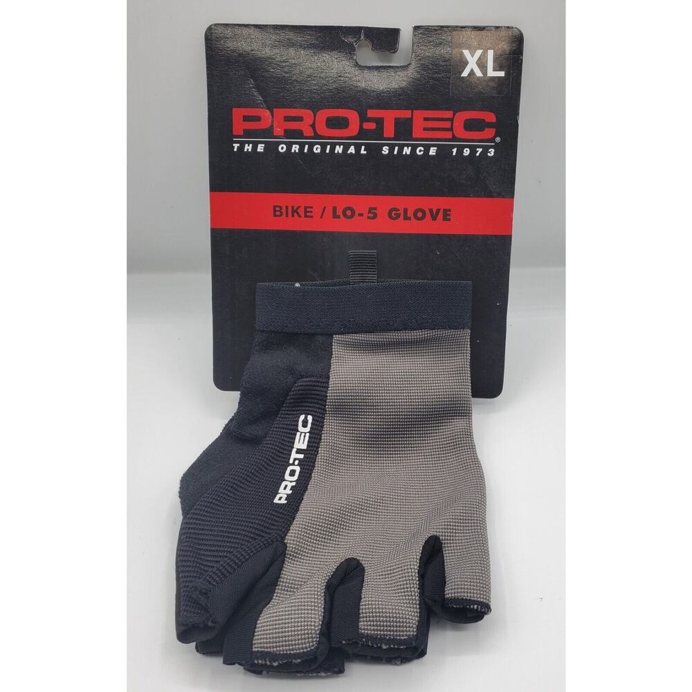 Pro-Tec Bike/Lo-5 Glove - Grey/Black, XL NWT